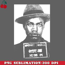 Malcolm X mugshot Black ver PNG Download