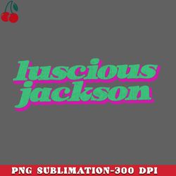 Luscious Jackson  s Style Fan Design PNG Download