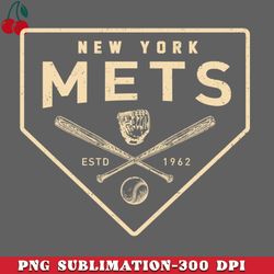New York Mets Home Base by  Buck tee Originals PNG Download