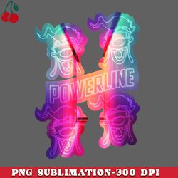 Neon Powerline Max PNG Download