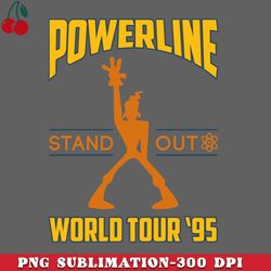 Powerline Stand Out World Tour PNG Download