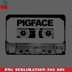 Pigface Cassette Tape PNG Download