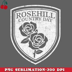 Rosehill Country Day High School Crest Chest Pocket Variant PNG Download