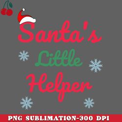 Santas little helper PNG Download