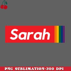 Sarah pride month PNG Download