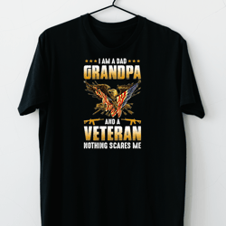 Veteran Vets IM A Dad Grandpa And A Veteran FatherS Day Veterans