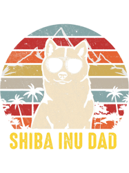 Dog Shiba Inu Mens Vintage Shiba Inu Dad Fathers Day Dog Lover