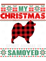 Dog Samoyed My Spirit Animal Is Samoyed Dog Owner Ugly Christmas Sweater