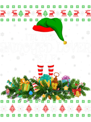 Dog Samoyed Matching Family Ugly Im The Samoyed Lover Elf Christmas