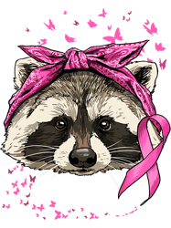 BC Raccoon Breast Cancer Awareness Cancer