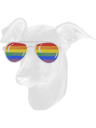 Dog Grayhound Pride Month Italian greyhound Rainbow Flag