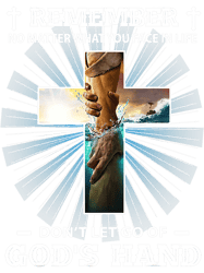 Christian Do not let go of the hand of GodJesus Christ Christ