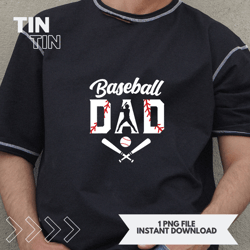 baseball dad fathers day baseball player lover for daddy