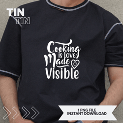 Cooking Is Love Edible Baking and Cooking Dinner Design