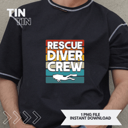 Diver Flag Rescue Diver Crew Scuba