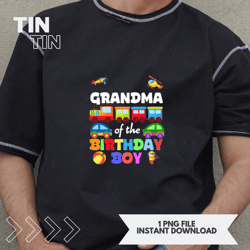 Grandma Of Birthday Boy Trains Matching Family Bday Party