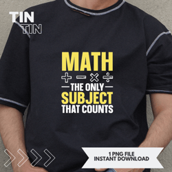 math the only subject that counts 22