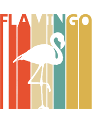 Cute Flamingo Safari Zoo Animal Art PNG T-Shirt