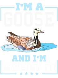 Funny Cool Goose Saying Goose Lovers Farmer Geese Hunting PNG T-Shirt