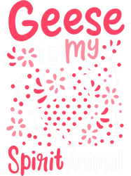 Geese Goose Spirit Animal PNG T-Shirt