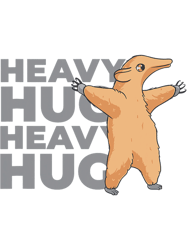 Hug Hugging Love Ant Bear Kawaii Cute Animals Gifts PNG T-Shirt