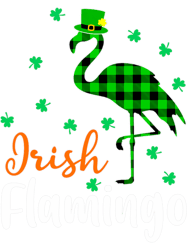 leprechaun hat irish flamingo st. patricks day png t-shirt