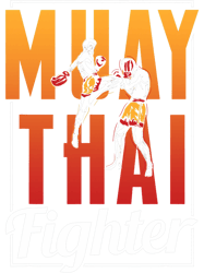 muay thai fighter martial arts boxing hobby png t-shirt
