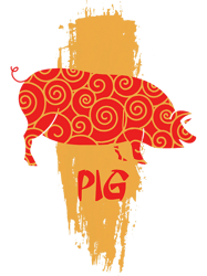 Pork Element Animal Sign chin. Horoscope PNG T-Shirt