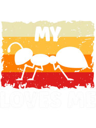 Retro Vintage My Aunt Loves Me Family Ant Lovers 22 PNG T-Shirt