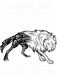 Viking Dear A Wolf Odins As A Sheep of God PNG T-Shirt