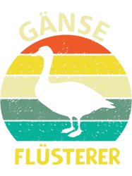 Vintage Geese Whisper Funny Retro Farmer Goose PNG T-Shirt