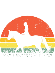 Vintage Horse Girl Riding Shirt woman Ranch Texas Cowgirl PNG T-Shirt