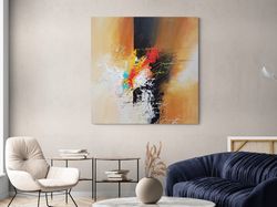 Eruption of Color,Interior Styling, Bright Colors, Artistic Flair, Inspiration Artwork, Living Room Decor, Office Art, C