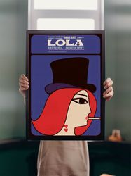 Lola 1961 Movie POSTER PRINT A5A2 Anouk Aime Cult French Cinema Film Wall Art Decor