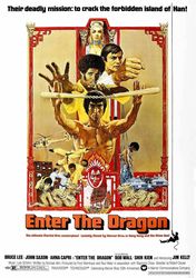 Enter The Dragon 1973 Movie POSTER PRINT A5 A2 70s Bruce Lee Action Cult Classic Kung Fu Cinema Film Wall Art Decor