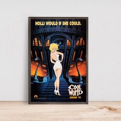 Cool World Movie Poster, Home Decor, Art Poster for GiftCustom Personalized Poster