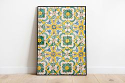 Moroccan Wall Art, Living Room Decor, Kitchen Wall Art, Printables, Instant Download, Colourful Poster, Paintings-1