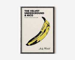 Andy Warhol Wall Art Print, Pop Art Exhibition Print, Trendy Poster, Famous Gallery Wall Art Decor for Living Room, Art