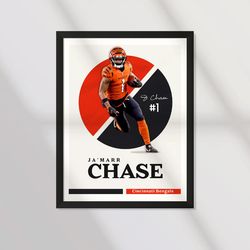 Sport Design - Ja'Marr Chase, Cincinnati Bengals - Poster