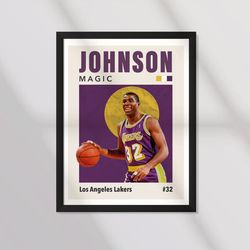 Sport Design - Magic Johnson, Los Angeles Lakers, Dream Team