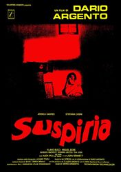 SUSPIRIA 1977 Movie POSTER PRINT A5 A1 Dario Argento Giallo Cult Horror Film Italian Cinema Wall Art Decor