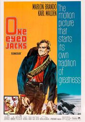 One-Eyed Jacks 1961 Movie POSTER PRINT A5-A2 60s  Marlon Brando Classic Vintage Retro Hollywood Film Wall Art Decor