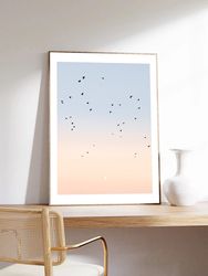 photography, art poster, moonrise by laura sanchez, sky poster, minimalist, photography on museum quality paper