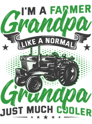 Mens Im A Farmer Grandpa Tractor Grandpa Farmer 21