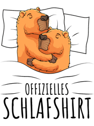 Official Capybara Sleep Shirt
