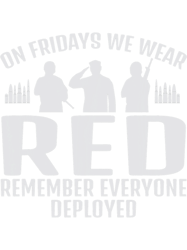 Veterans Shirt Red Friday Tees Deployed Soldier Family Gifts 25, Png, Png For Shirt, Png Files For Sublimation, Digital