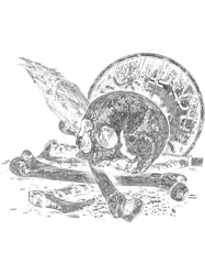 Viking Skull Vegvisir Raven Crow Viking Axe Norse Mythology, Png, Png For Shirt, Png Files For Sublimation, Digital Down