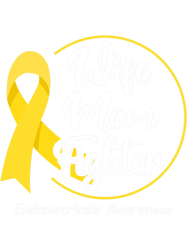Wife Mom Endometriosis Fighter Endo Ribbon 21, Png, Png For Shirt, Png Files For Sublimation, Digital Download,