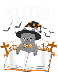 Witch Cat Funny Halloween Costume Book Readers Lovers 21, Png, Png For Shirt, Png Files For Sublimation, Digital Downloa