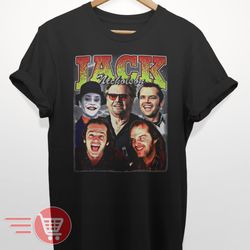 Limited Jack Nicholson Vintage T-Shirt Gift For Women and Man Unisex T-Shirt